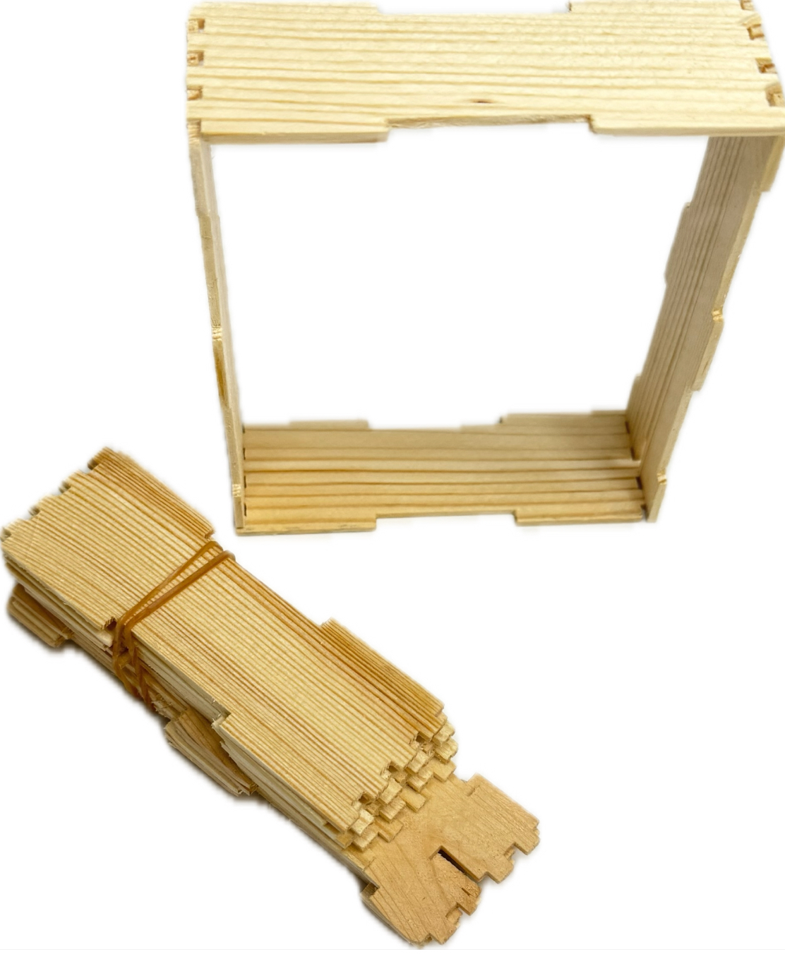 Комплект рамок №4 для сотового меда (дерево)