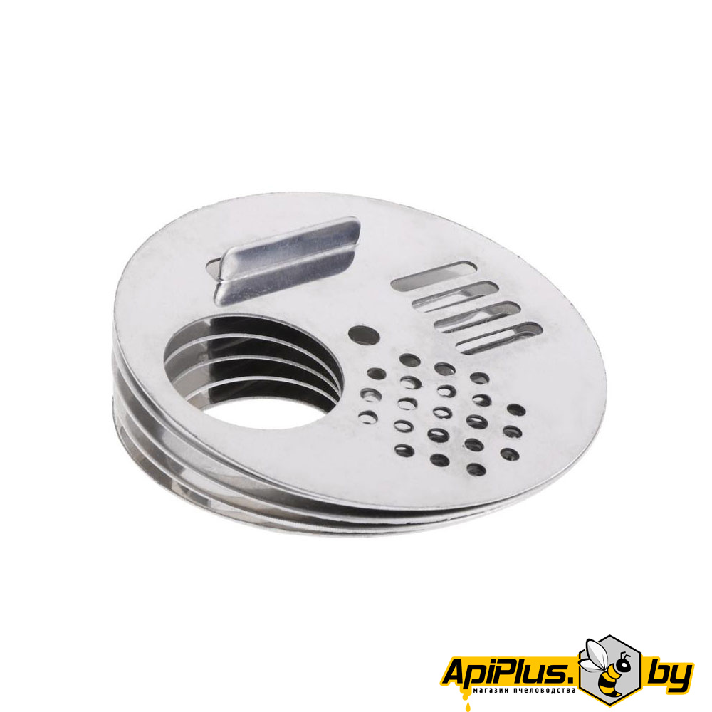 Летковый заградитель круглый из нержавеющей стали (d-125)  от интернет-магазина apiplus.by