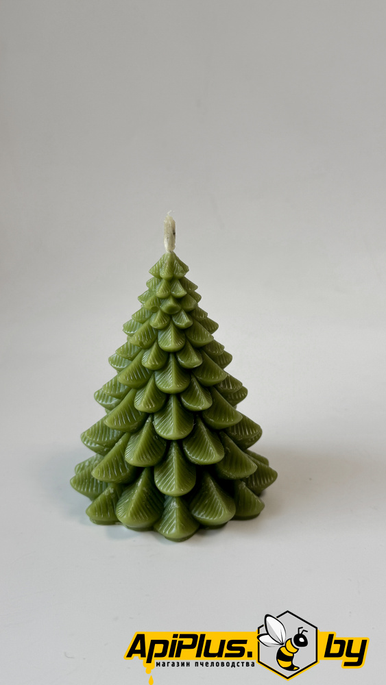 Свеча "Ёлочка" (восковая) от интернет-магазина apiplus.by