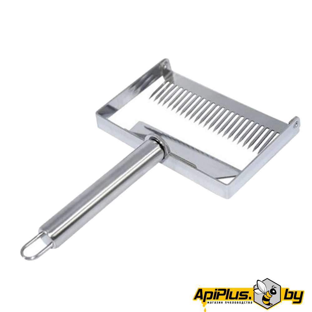 Вилка-культиватор для распечатки сот (26 иглы, нержавейка) от интернет-магазина apiplus.by