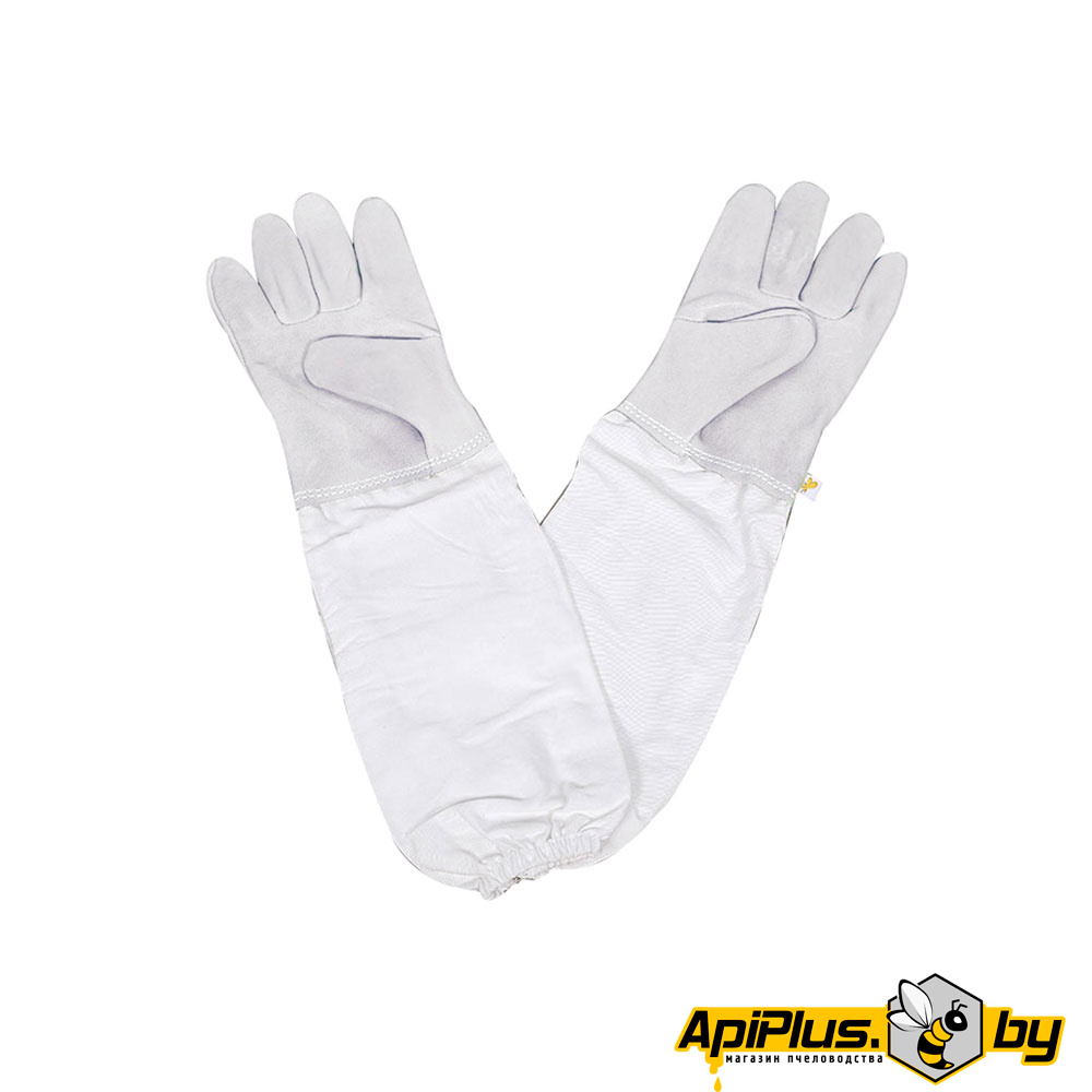 Перчатки из овчинной кожи белые (XXL) от интернет-магазина apiplus.by