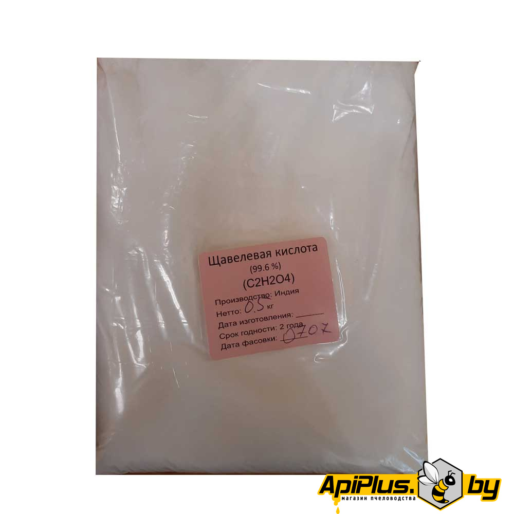 Щавелевая кислота 0,5 кг (Индия) от интернет-магазина apiplus.by