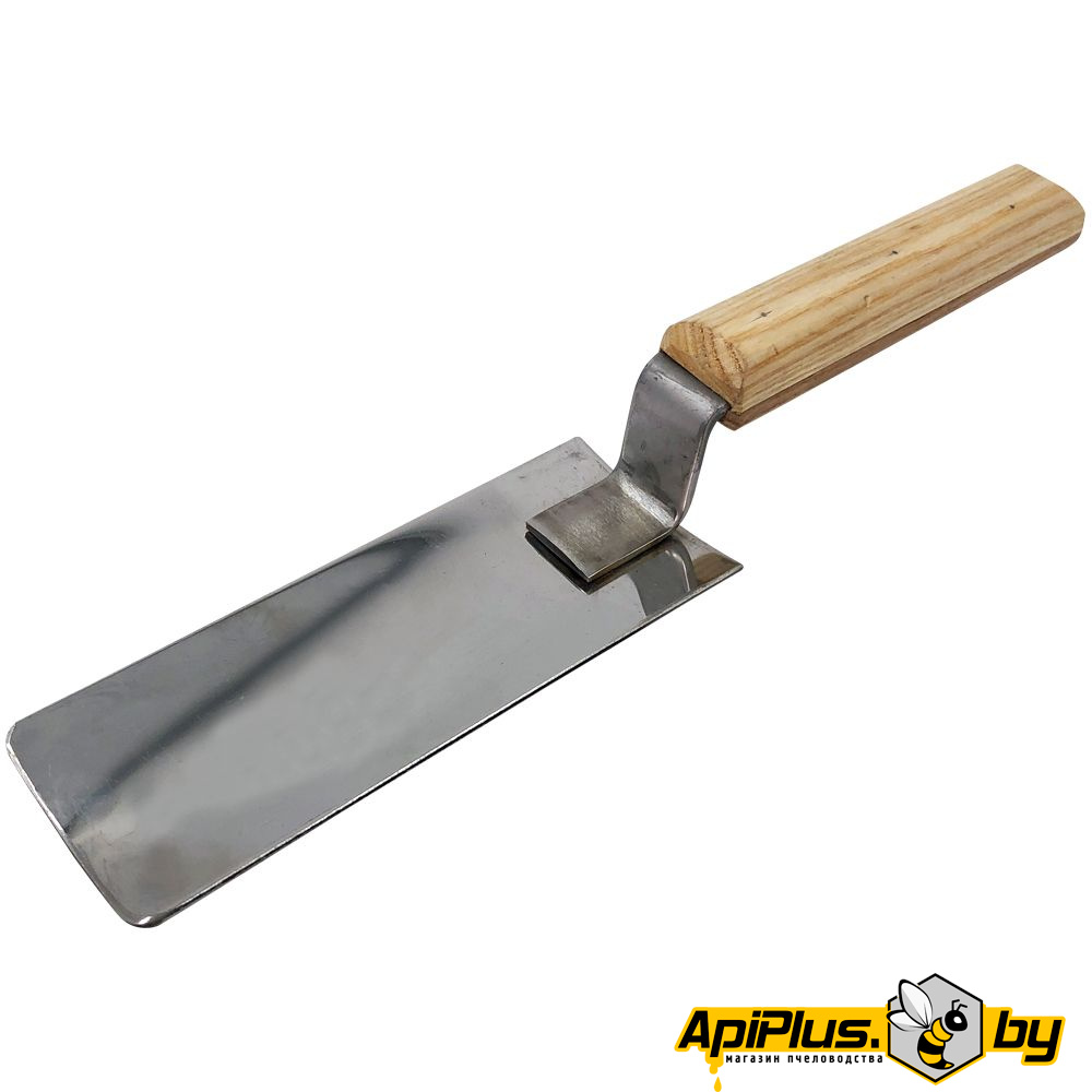Лопатка для меда с прямоугольным полотном от интернет-магазина apiplus.by