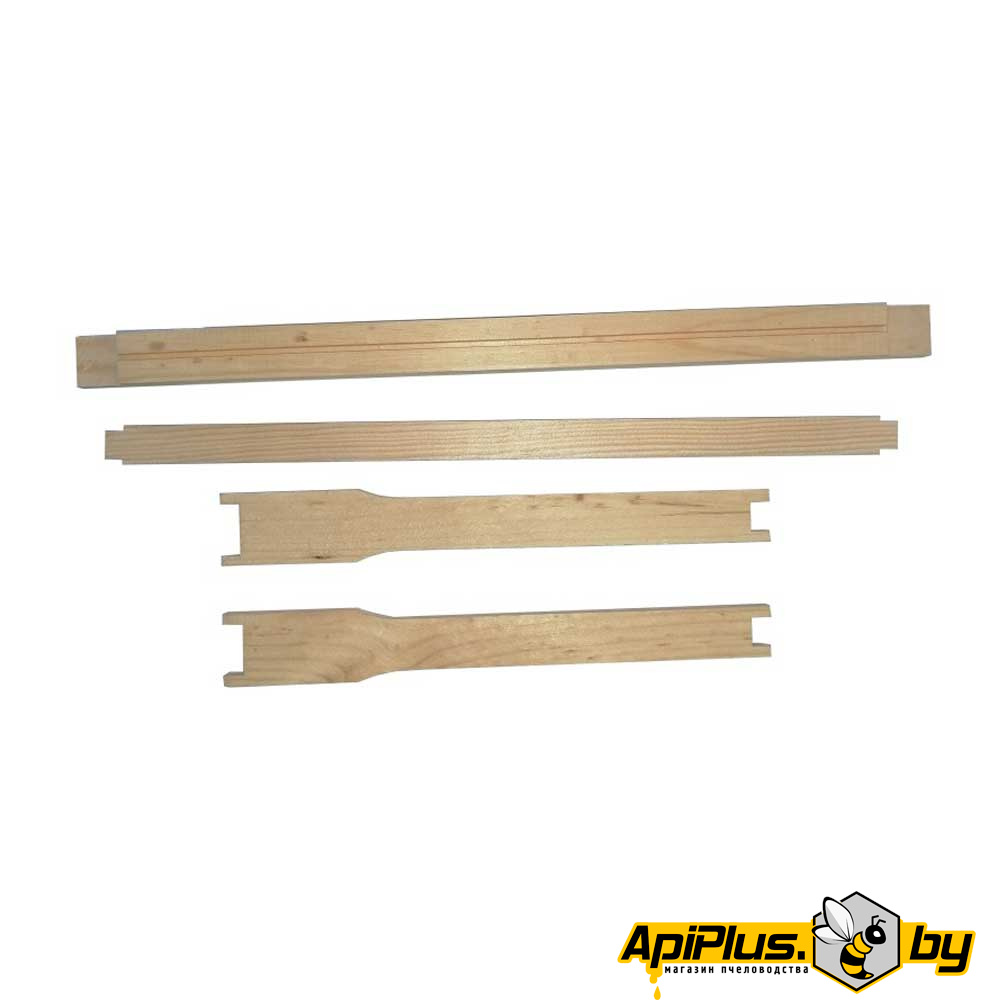 Рамка Дадан 300 мм (заготовки) с евро замками (2-Й СОРТ) от интернет-магазина apiplus.by