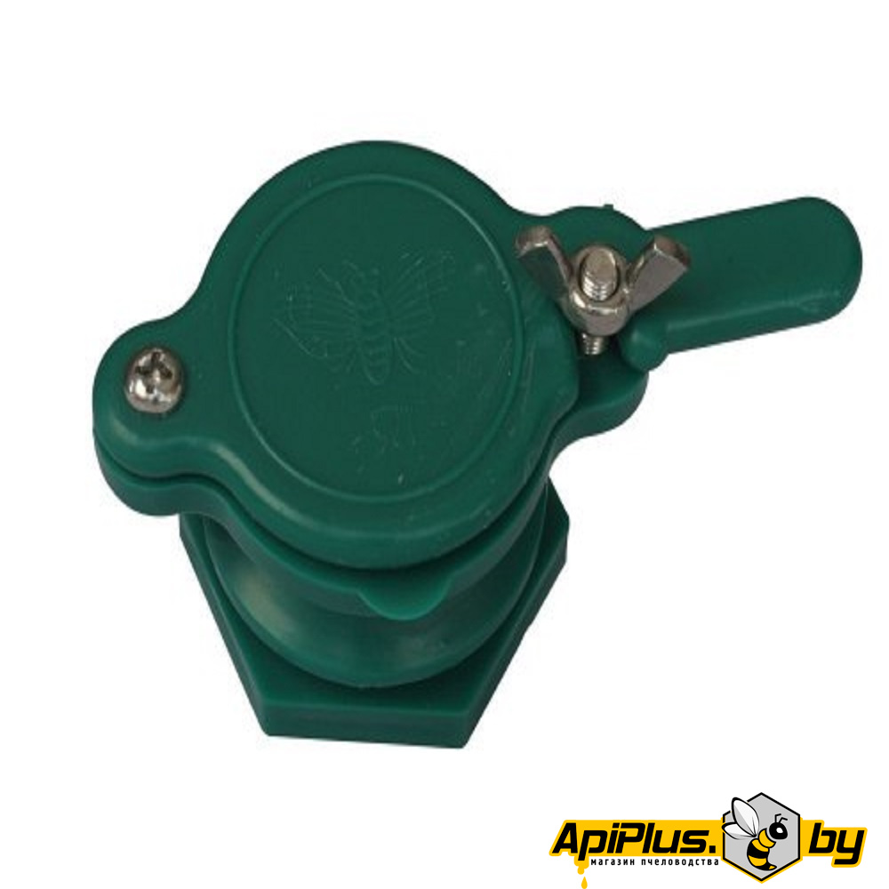 Кран сливной для медогонки d-45 (пластик) от интернет-магазина apiplus.by