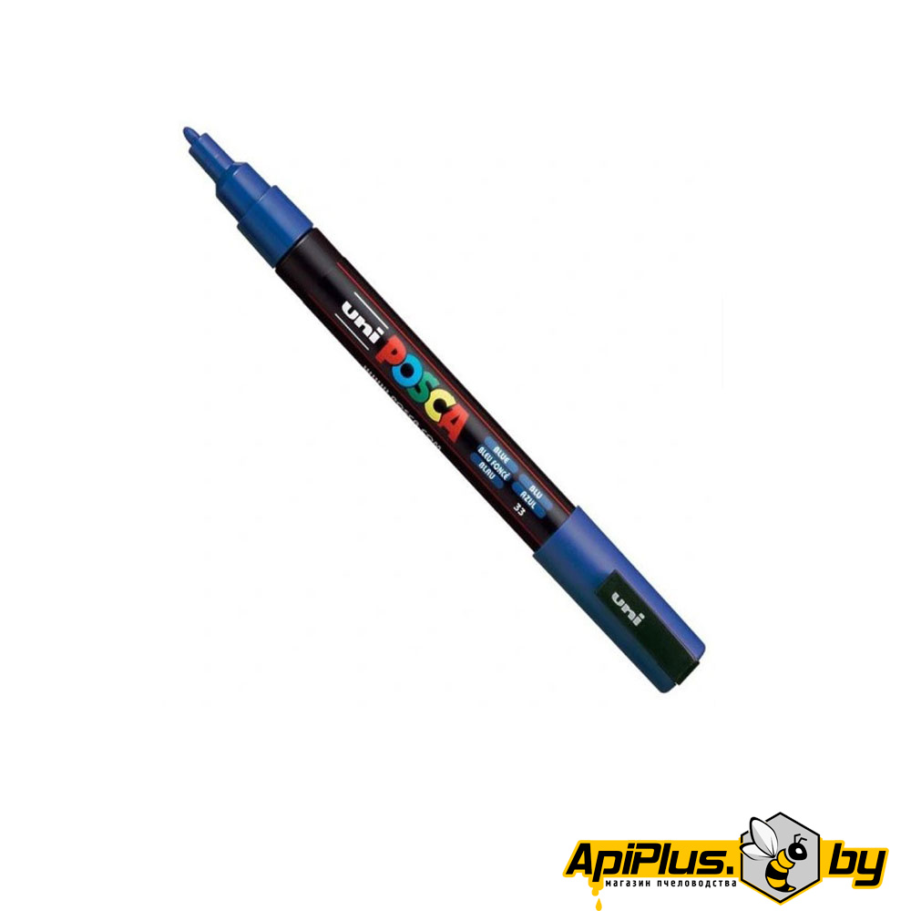 Маркер POSCA 5М синий от интернет-магазина apiplus.by