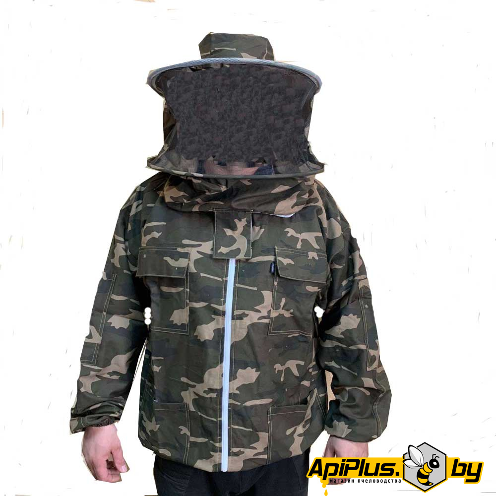 Куртка "Камуфляж" с лицевой сеткой на молнии (размер 58-60) от интернет-магазина apiplus.by