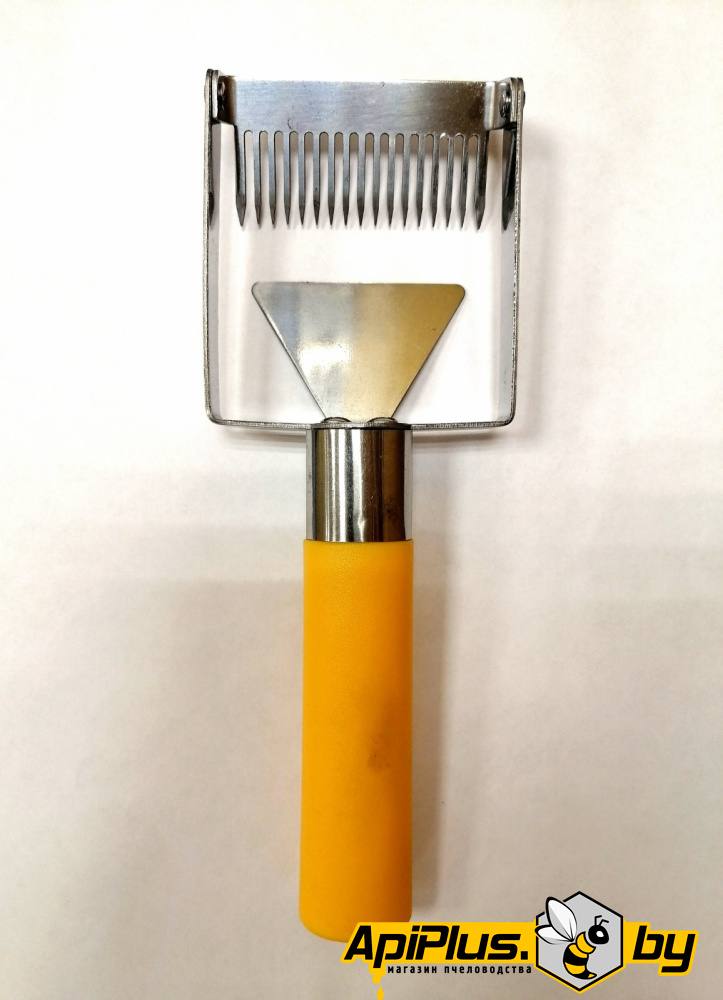 Вилка-культиватор для распечатки сот (17 игл,ручка пластик) от интернет-магазина apiplus.by