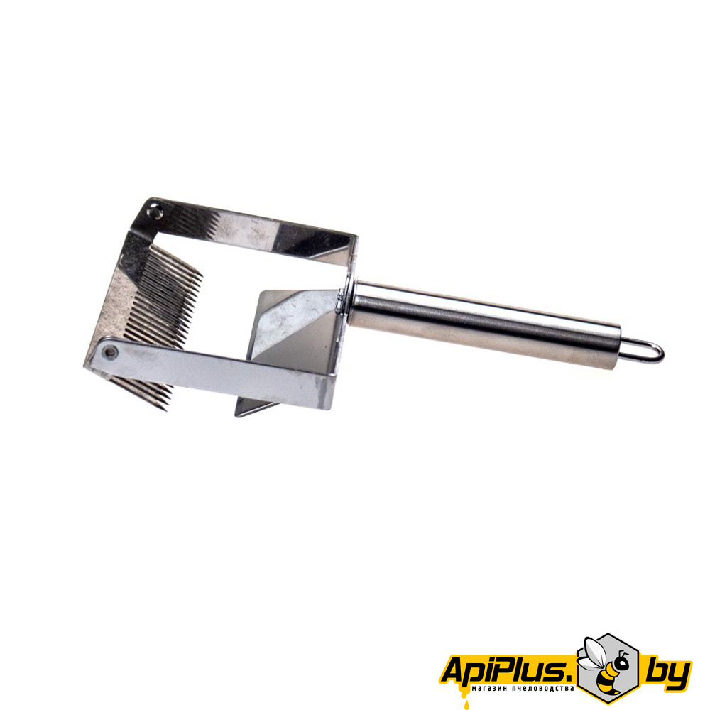 Вилка-культиватор для распечатки сот (17 игл, нержавейка) от интернет-магазина apiplus.by