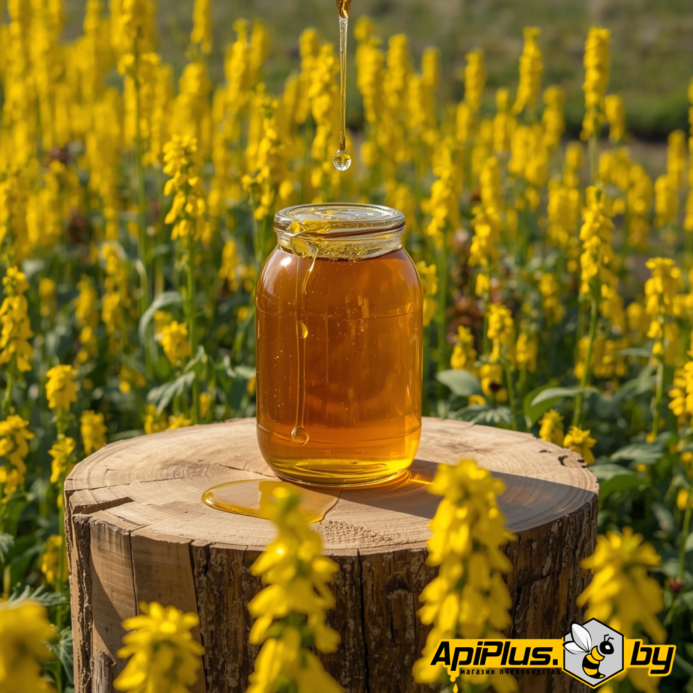 Мед рапсовый от интернет-магазина apiplus.by