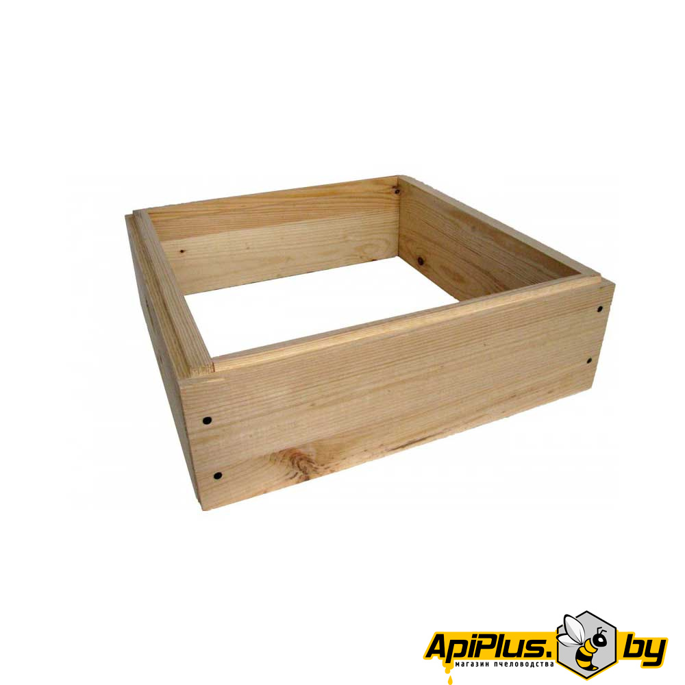 Корпус деревянный магазинный 145 мм для 16-рамочного улья  от интернет-магазина apiplus.by