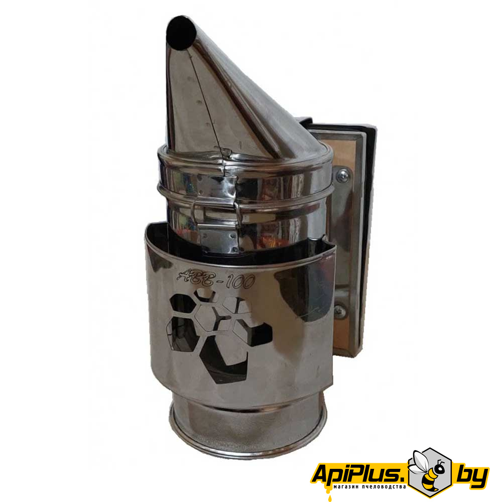 Дымарь "Сота" порошковое покрытие, мех съемный от интернет-магазина apiplus.by