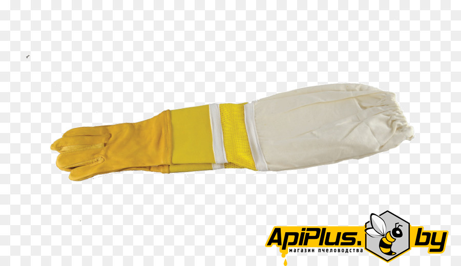 Перчатки пчеловода (кожа) с сетчатым нарукавником от интернет-магазина apiplus.by