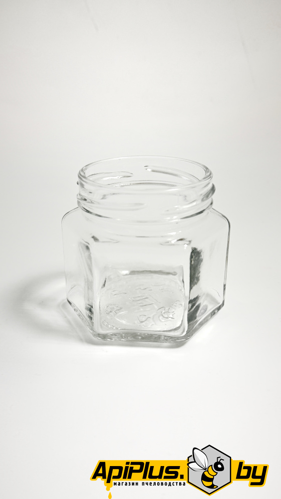Банка сота 0,1 л (стеклянная) от интернет-магазина apiplus.by