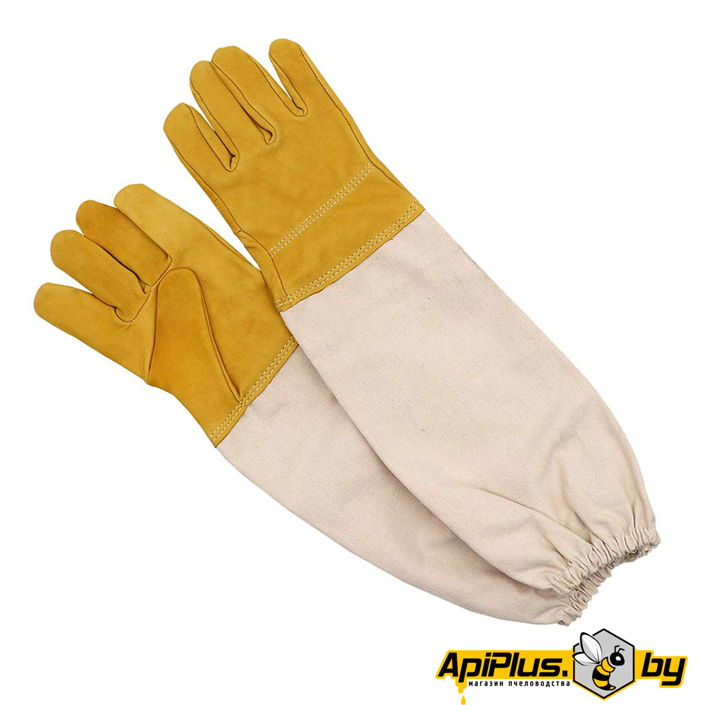 Перчатки пчеловода (кожа) Китай от интернет-магазина apiplus.by