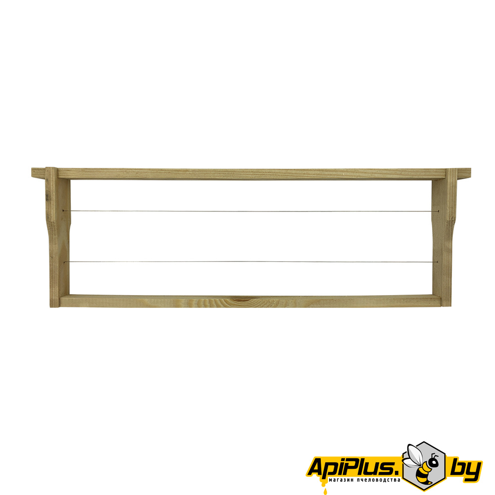 Рамка магазинная 145 мм (с проволокой нержавеющая сталь) с евро замками от интернет-магазина apiplus.by