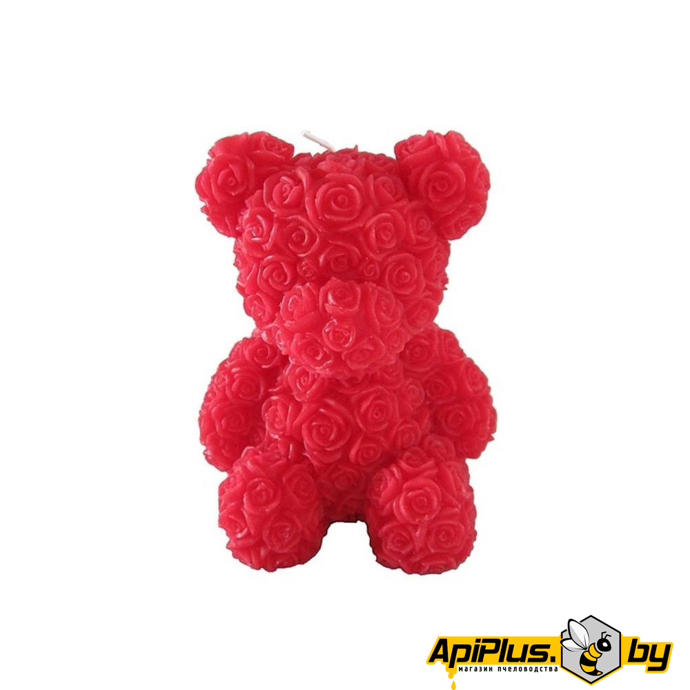 Свеча "Мишка" (парафин) от интернет-магазина apiplus.by