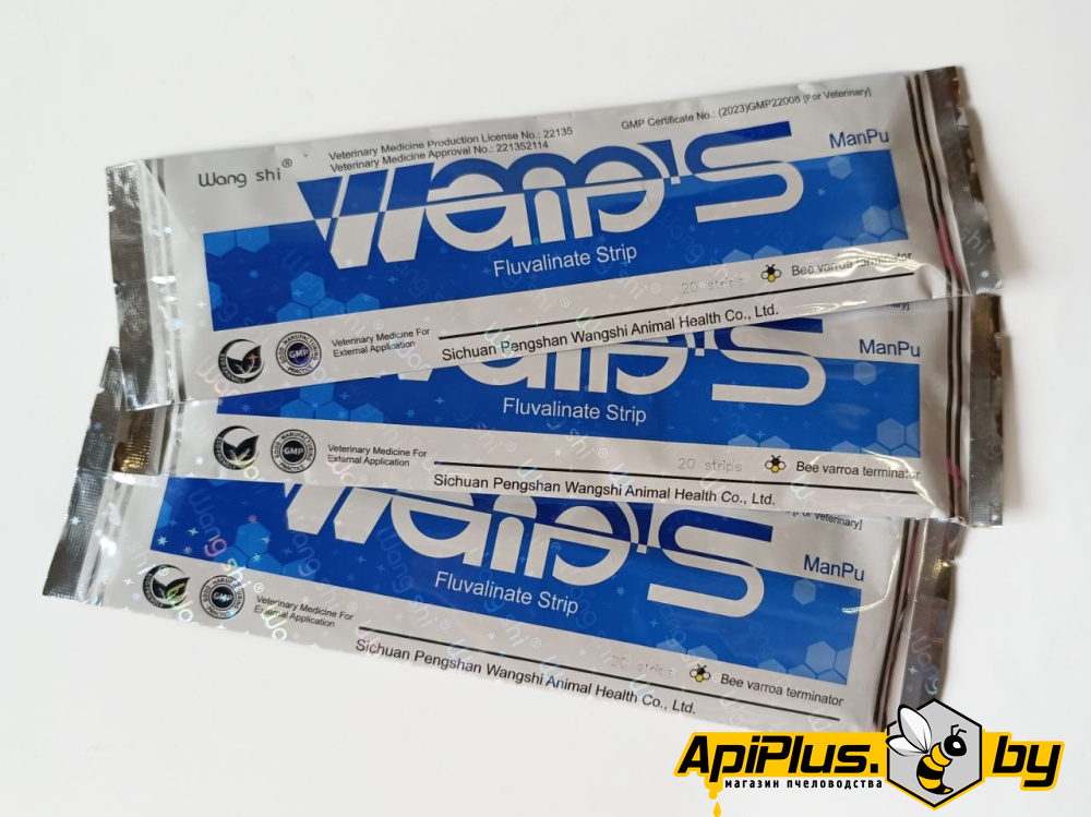 Манпу с флувалинатом (10 пластинок) от интернет-магазина apiplus.by