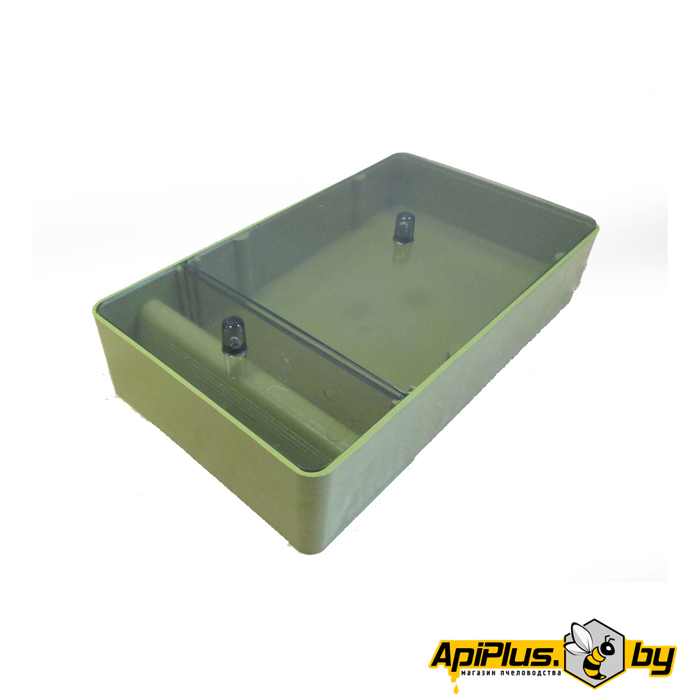 Кормушка для пчел потолочная 1 л с прозрачной крышкой от интернет-магазина apiplus.by