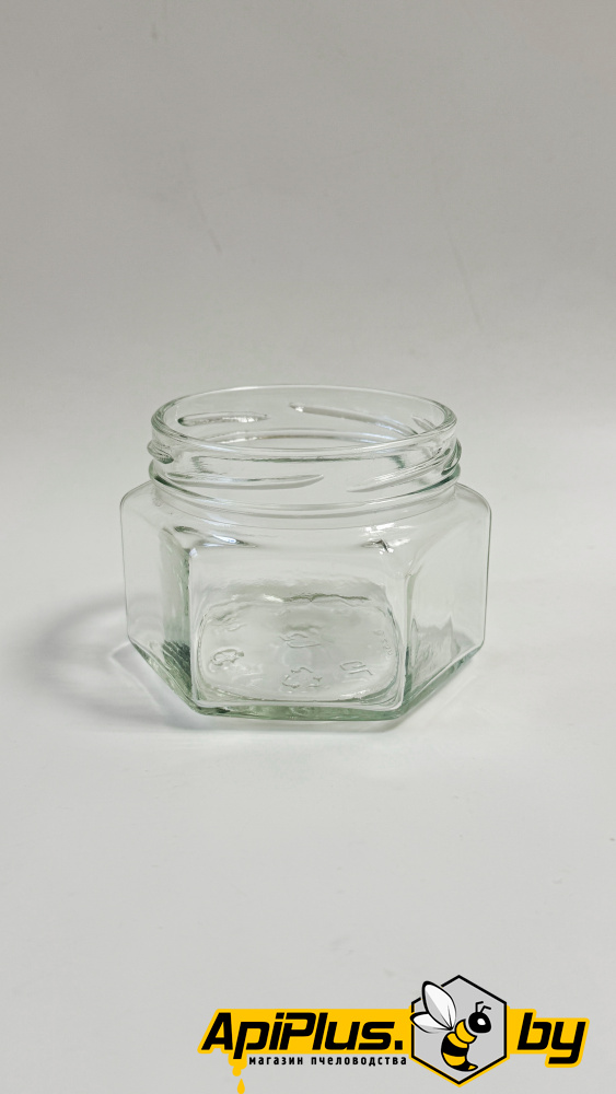 Банка сота 0,39 л (стеклянная) от интернет-магазина apiplus.by