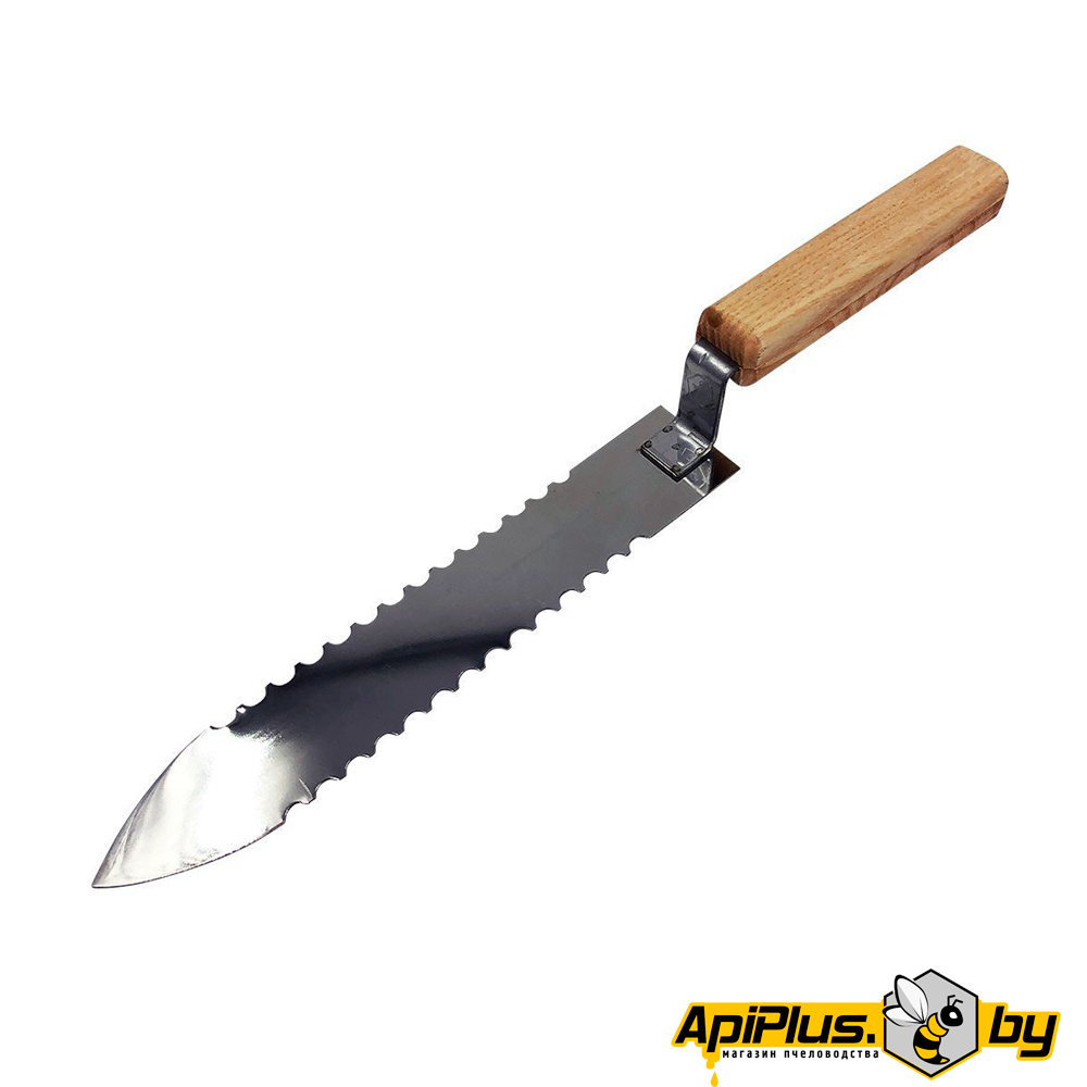 Нож для распечатки сот 200 мм зубчатый от интернет-магазина apiplus.by